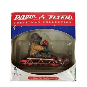 Radio‎ Flyer Christmas Collection Model 110 Classic Sled Tree Ornament